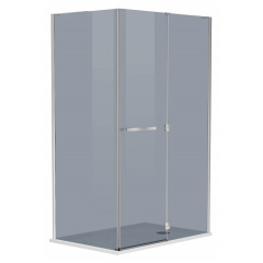MEGERKA душова кабіна 120*80*190см (скло+двері), розпашна, права, скло тоноване 6мм (3коробки) Вознесенск