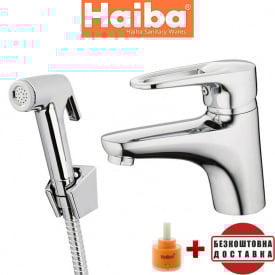 Смеситель для умывальника HAIBA OPUS SH (Chr-001)