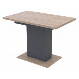 Столовый стол Бостон Doros Сонома/Графит 150х70х79 (81339362)