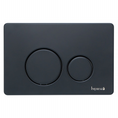 IMPRESE i7111, клавіша змиву, чорний матовий, нержавіюча сталь Київ