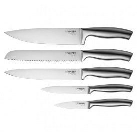 Набор ножей VINZER Modern со встроенным точилом, 6 пр 50118 (89118)