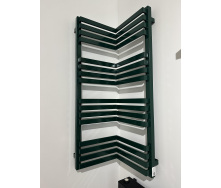 Полотенцесушитель водяной Terma Incorner 1005x350 RAL 6005(зеленый)