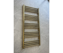 Полотенцесушитель водяной Terma Fiona 1140x500 Brushed Brass