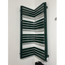 Рушникосушка водяна Terma Incorner 1005x350 RAL 6005(зелений)