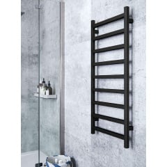 Полотенцесушитель водяной Terma Simple 1080x500 Black mat Лозовая