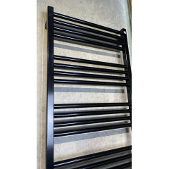 Полотенцесушитель водяной Terma Fiona 900x430 Black mat Петрово