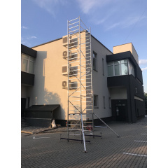 Вишка-тура алюмінієва ВТ6 базовий комплект з двома надбудовами Стандарт Прилуки