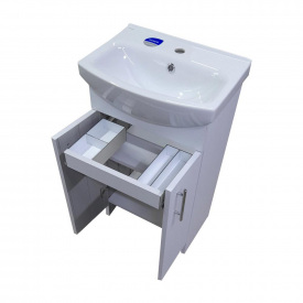 Тумба с органайзером пластиковая Mikola-M PL- 2.9 50 см Белый