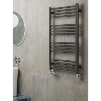 Полотенцесушитель водяной Terma Fiona 900x530 Black mat