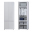 Шкаф для одежды "КАПРИ" DiPortes К-824 Белый (80/230/56) Ужгород
