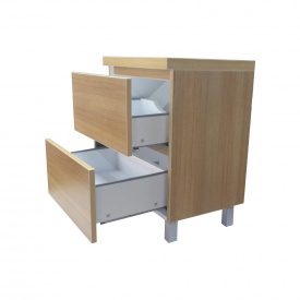 Пластиковая наольная тумба The MIX Лями Wood 4236-oak mat ламинация 70 см Дуб