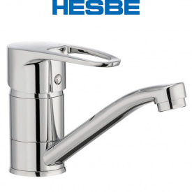 Змішувач для умивальника ялинка на шпильці HESBE XIDE (Chr-004) 15cm