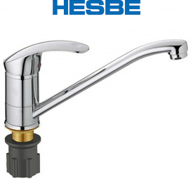 Змішувач для кухні ялинка на гайці 25см HESBE Fabio (Chr-555)