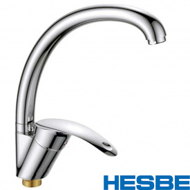 Смеситель для кухни Ухо на гайке HESBE Fabio Chr-777 (nut)