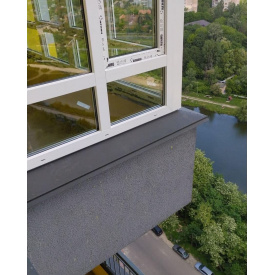 Скління балкона, ремонт аварійного балкона