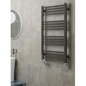 Рушникосушка водяна Terma Fiona 900x530 Black mat