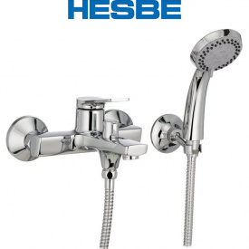 Змішувач для ванни короткий ніс HESBE NOVAK EURO (Chr-009)