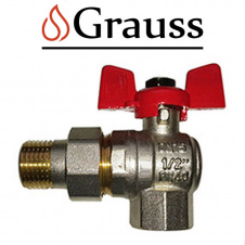 Grauss Кран c американкой угловой 1", Германия