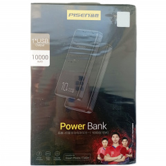 УМБ Power Bank Pisen Cube+ 10000mAh повербанк внешний аккумулятор Black (11231-hbr) Івано-Франківськ