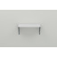 Полка настенная Ferrum-decor Ханди 2 240x600x240 металл Серый ДСП Белое 16 мм (XND0036) Володарск-Волынский