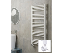 Полотенцесушитель электрический Terma Fiona 1140x530 White тен MOA