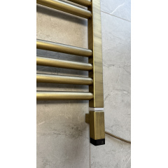 Полотенцесушитель электрический Terma Fiona 1140x500 Brushed Brass тен ONE Киев