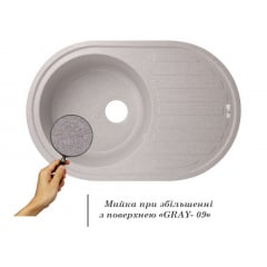 Кухонная Мойка Lidz 780X500/200 Gra-09 (Lidzgra09780500200) Херсон