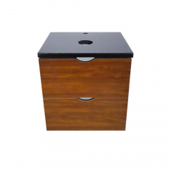 Подвесная тумба Mikola-M Golden oak с бетонной столешкой 60 см Дуб Київ