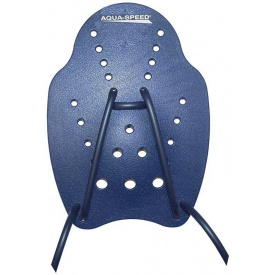 Лопатки для плавания Aqua Speed HAND PADDLE 153 (151-10) 17 x 12.5 см Синий (5908217635709)