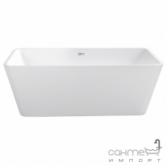 Прямоугольная отдельностоящая ванна Besco Evita 1600x800 белая Миргород