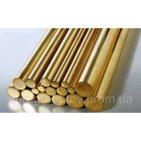 Латунный круг (пруток) ф28 ЛС59 ассортимент доставка порезка
