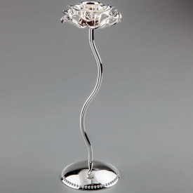 Декоративный подсвечник Uniсorn Studio AL32681 Silver rose