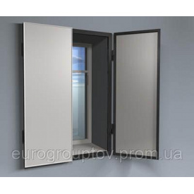 Рентгенозащитные створчатые ставни