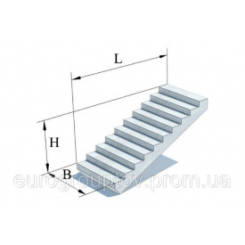 Лестничный марш ЛМ 36.12.15.4 ассортимент доставка