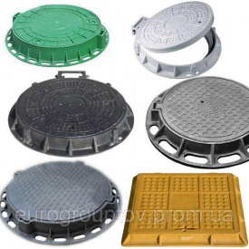 Люк канализационный тип Л (ЛА-15)