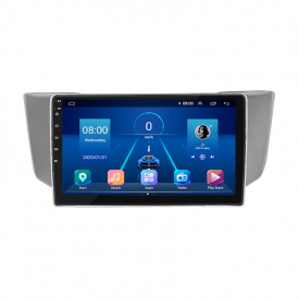Штатная магнитола Lesko 9" Lexus RX II Рестайлинг 2006-2009 6/128Gb 4G Wi-Fi GPS Top (10268-44854)
