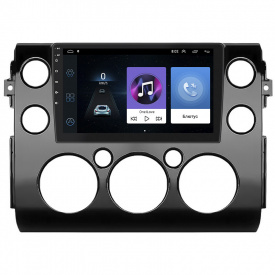 Штатная магнитола Lesko Toyota FJ Cruiser 2006-н.в. 9" 1/16Gb Wi-Fi GPS Base (10695-57620)