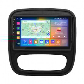 Штатная магнитола Lesko Opel Vivaro B 2014-2018 IPS 9" 2/32Gb CarPlay 4G Wi-Fi GPS Prime (9807-56251)