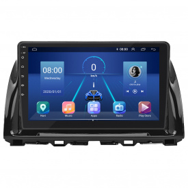 Штатная магнитола Lesko 10" Mazda CX-5 I Рестайлинг 2015-2017 6/128Gb 4G Wi-Fi GPS Top (9571-43681)