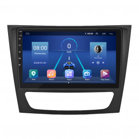 Штатная магнитола Lesko 9" Mercedes-Benz CLS I C219 2004-2008 6/128Gb 4G Wi-Fi GPS Top (9613-46657)