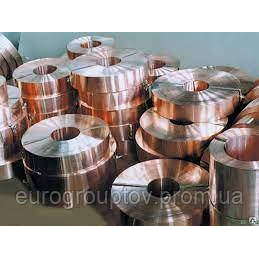 Бронзовая лента БрКМц3-1 0,12х290мм