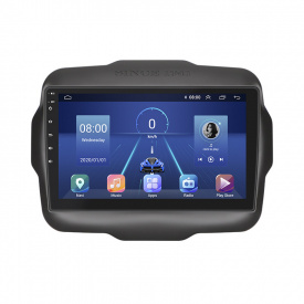 Штатная магнитола Lesko Jeep Renegade I 2014-2019 9" 6/128Gb 4G Wi-Fi GPS Top (10254-54047)