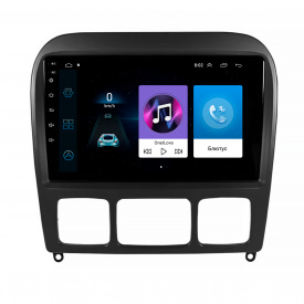 Штатная магнитола Lesko Mercedes-Benz S-Класс IV W220 1998-2005 9 1/16Gb Optima (8515-29946)