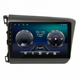 Штатная автомобильная магнитола Lesko 9" Honda Civic (2012-2015 гг) 4+32GB 4G+CarPlay Premium