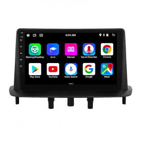 Штатная магнитола Lesko Renault Megane III 2008-2014 9" 4/64Gb/ 4G/ Wi-Fi/ CarPlay Premium GPS (9828-35659)