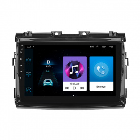 Штатная магнитола Lesko 9" Toyota Previa III XR50 2006-2019 1/16Gb/ Wi-Fi Optima (9680-38921)