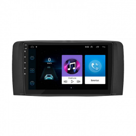 Штатная магнитола Lesko для Mercedes-Benz R-Класс I Рестайлинг 2007-2010 экран 9" 1+16Gb Wi-Fi Optima GPS