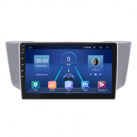 Штатная магнитола Lesko 9" Toyota Harrier II XU30 2003-2013 4/32Gb/ 4G/ Wi-Fi/ CarPlay Premium (9703-38504)