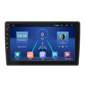 Штатная магнитола Lesko 10" Volkswagen Golf V 2003-2009 4/32Gb 4G Wi-Fi GPS Top (9646-45560)