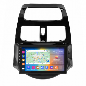 Штатная магнитола Lesko 9" Chevrolet Spark III 2009-2016 2/32Gb CarPlay 4G Wi-Fi GPS Prime (10374-47573)